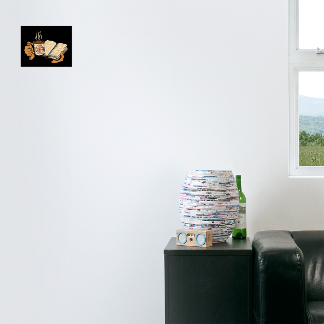 coffee in one hand a book in the other by SR8891